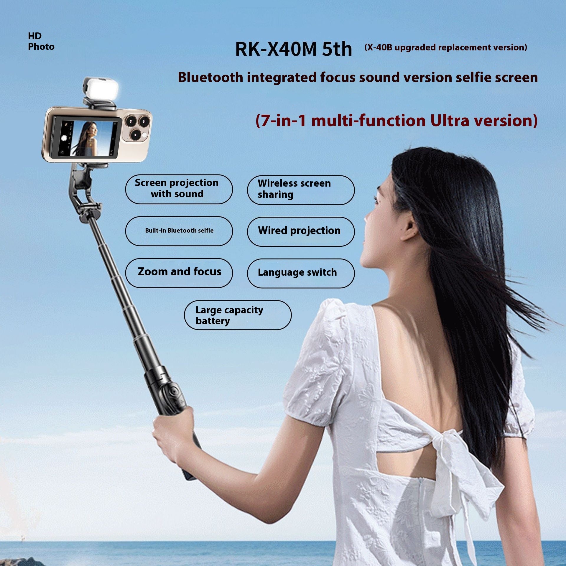 Sound Wireless Lanyard Magnetic HDMI Same Screen Device