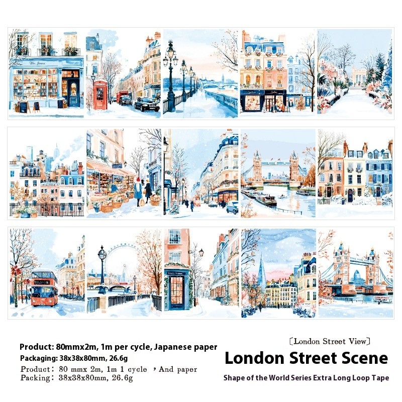 World Shape Series Life Landscaping Journal Stickers