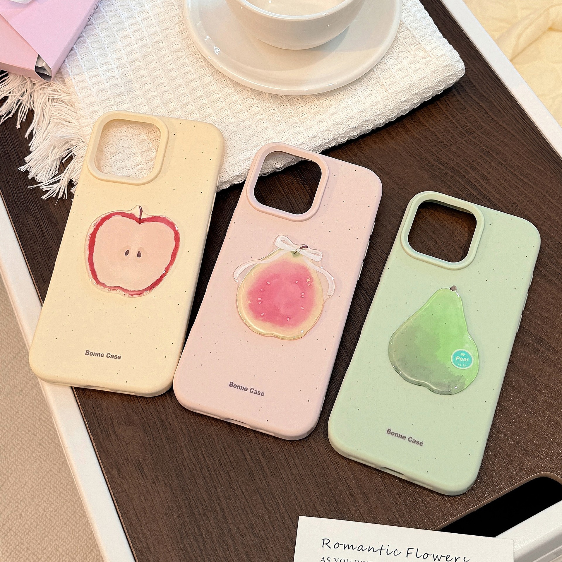 Three-dimensional Fruit Phone Case Silicone Niche
