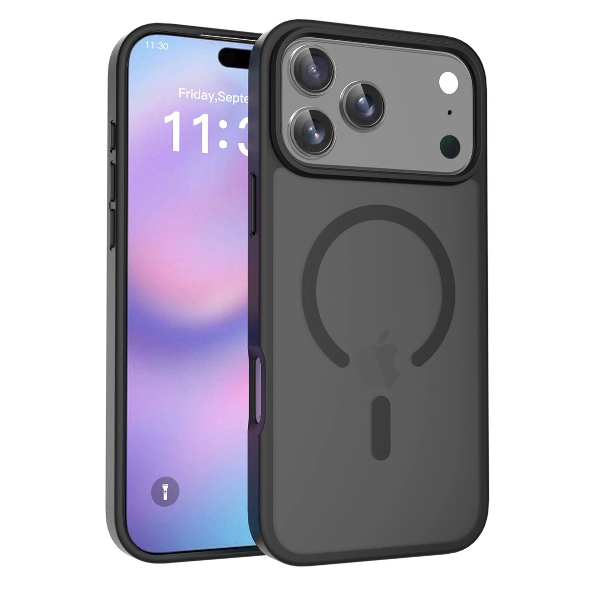 PC Magnetic Ice Mist Frosted Phone Case