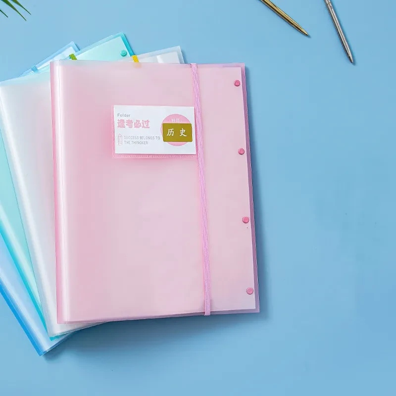 A5 Folder with Plastic Sleeves