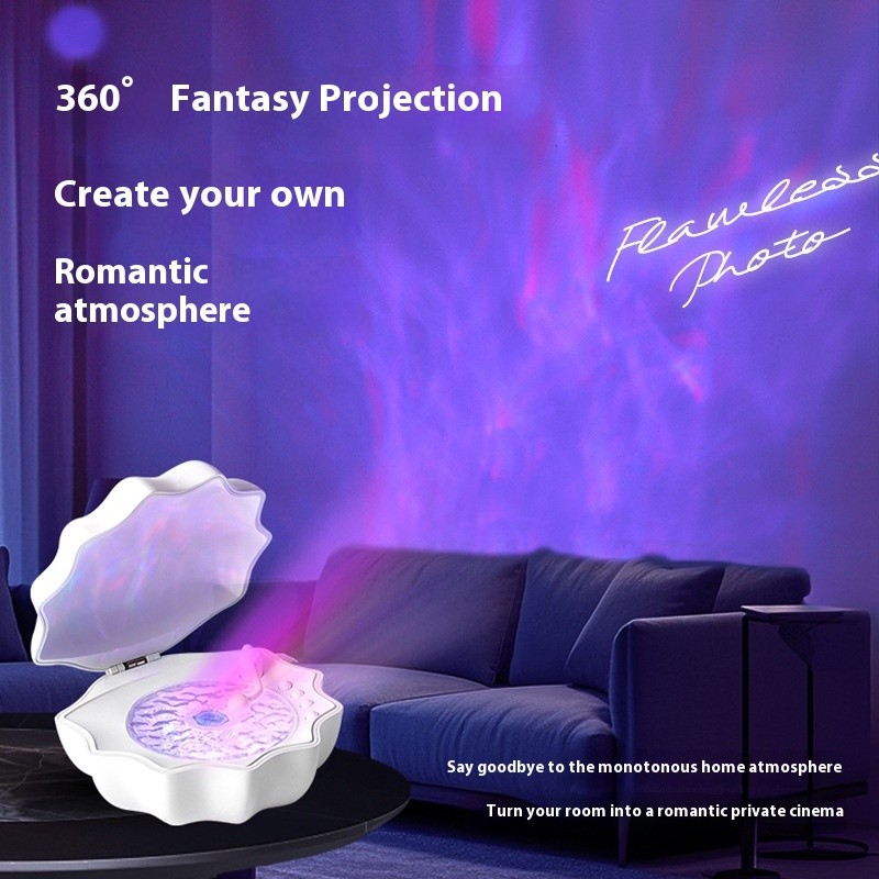 AuraShell Speaker Lamp