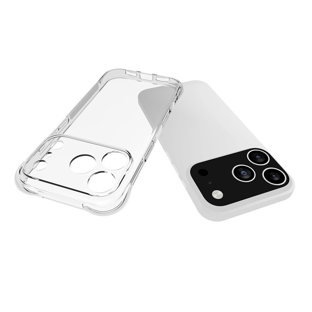 Transparent TPU Four-corner Drop-resistant Phone Case