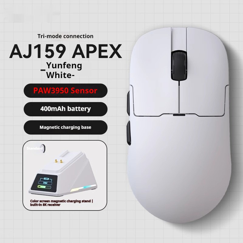 Three-model Game Mouse Wireless Wired Bluetooth