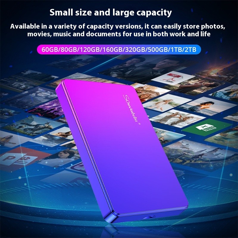 Mobile Hard Disk External Large Capacity 1T