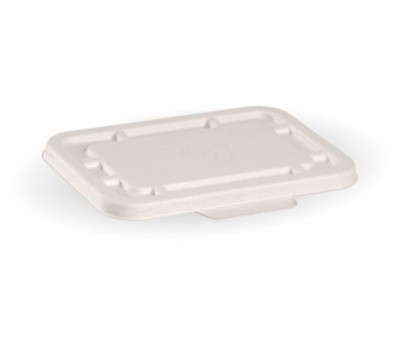 LIDS BIOCANE WHT FIT 500 &600ML T/AWAY BASE 125s/SLV(BIOPAK)