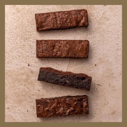 Slab Brownie Slice Pre Cut Gluten Free