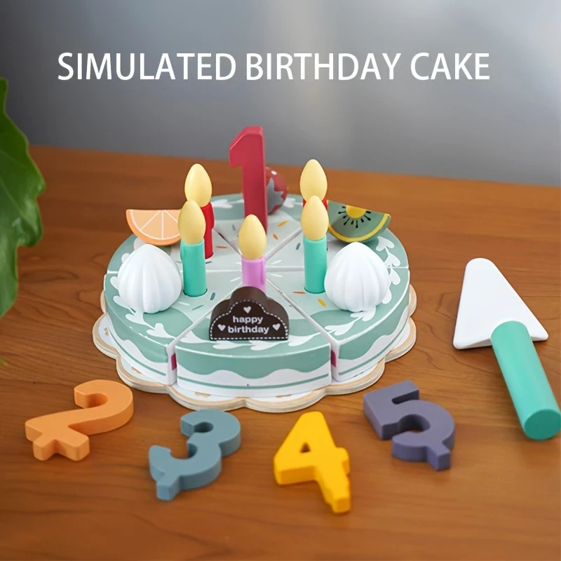 Wooden Imitation House Tea Set Dessert Package