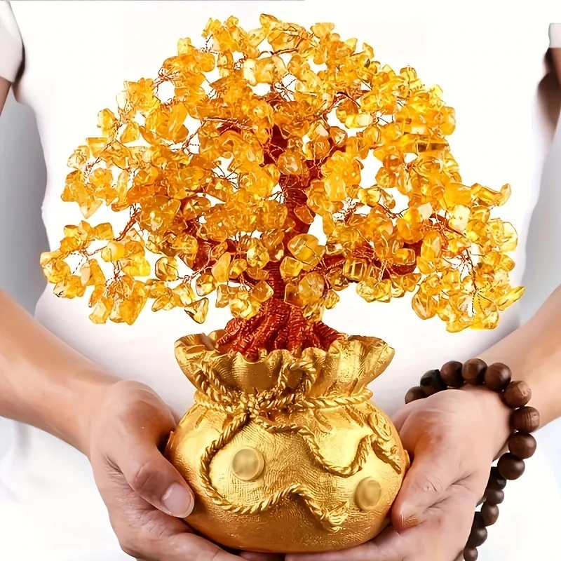 1 Set Money Tree with Prosperity