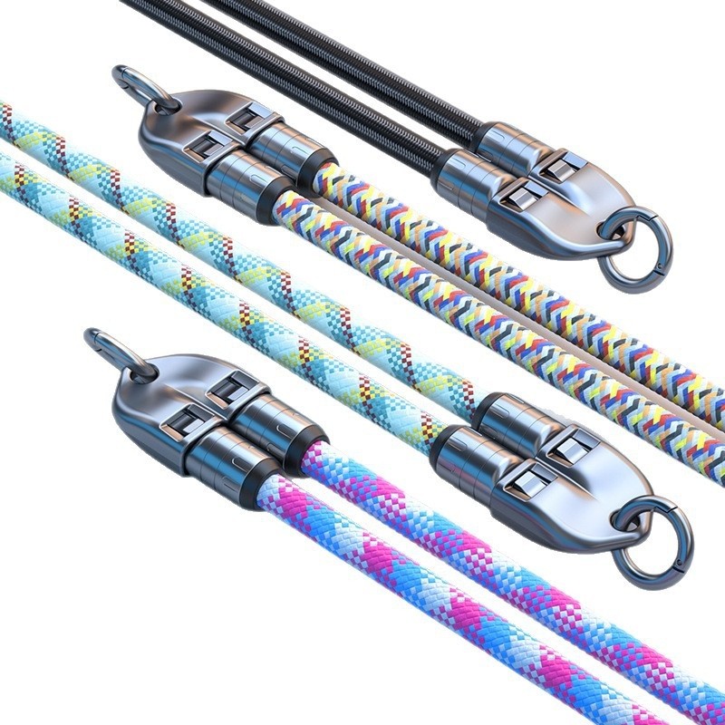 New Multi-functional Mobile Phone Two-in-one Lanyard Data Cable PD Fast Charge Data Cable