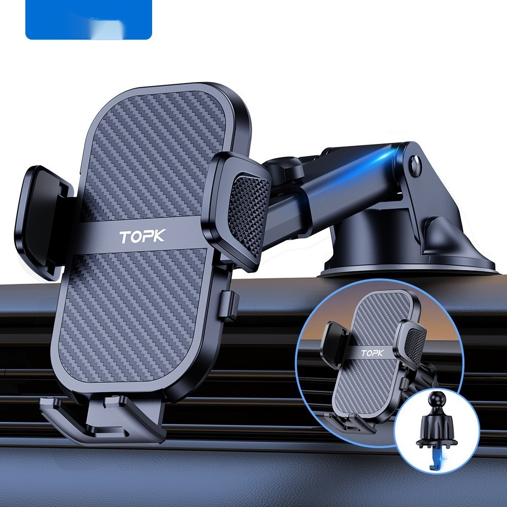 TOPKD46 In-car Car Suction Cup Universal Phone Holder