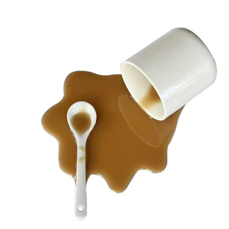 Overturned Coffee Decoration Toy Funny Gift Mobile Phone Holder