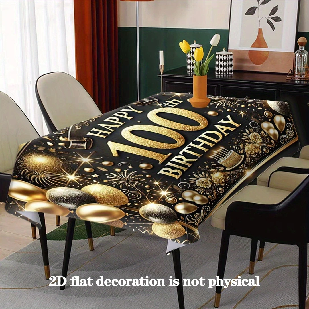 Table Decorations for 100th Birthday