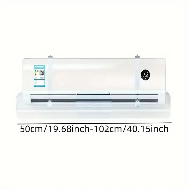 Energy-Efficient Wall-Mounted Air Conditioner with Remote Control
