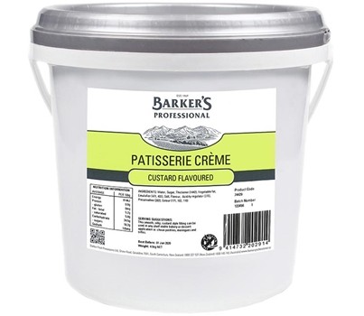 PATISSERIE CUSTARD CREME 4.5KG (BARKERS 74429)