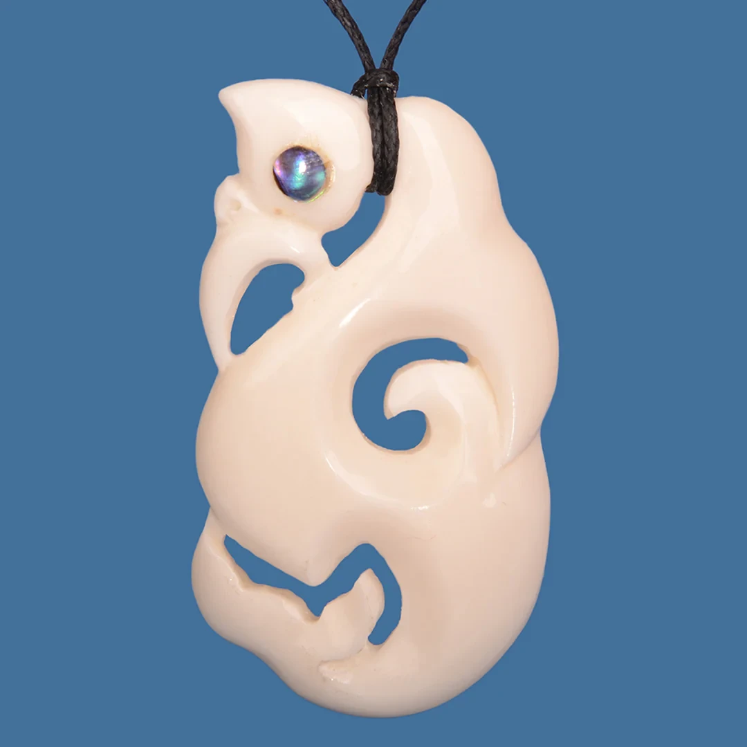 Bone Manaia Pendant
