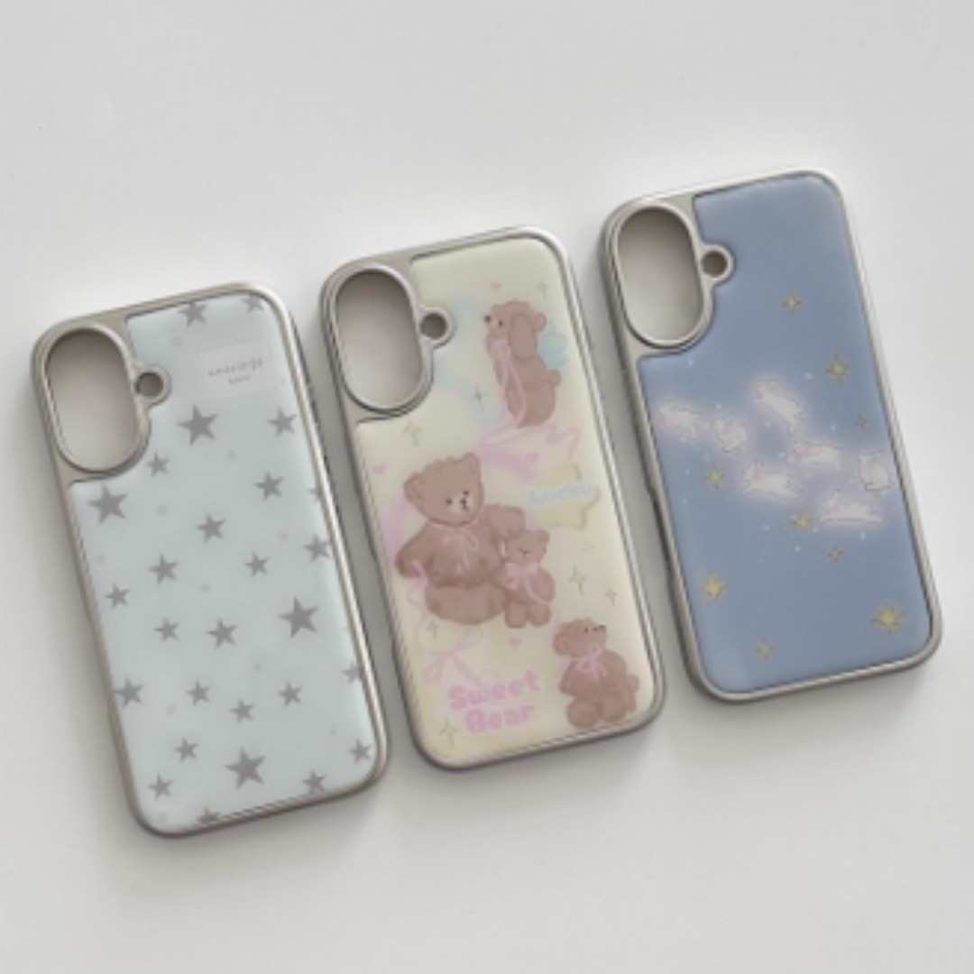 Cute Star Bunny Suitable Mobile Phone Case