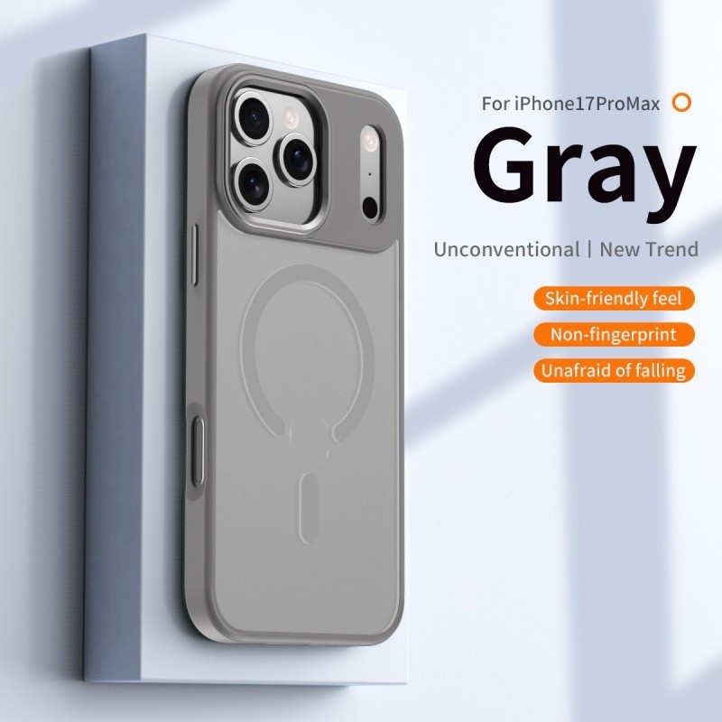 Magnetic Shell Suitable For 17propromax Phone Case Transparent