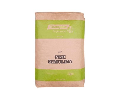 SEMOLINA FINE 20KG (CHAMPION)