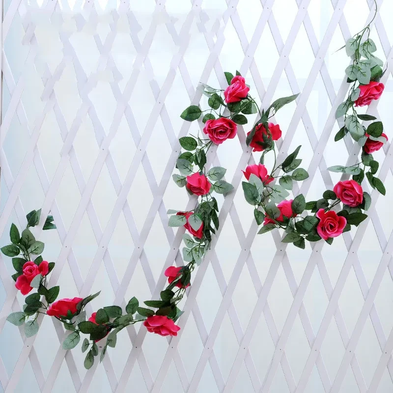 Ceiling Winding Artificial Flowers Home Decoration Flowers Wedding Flowers