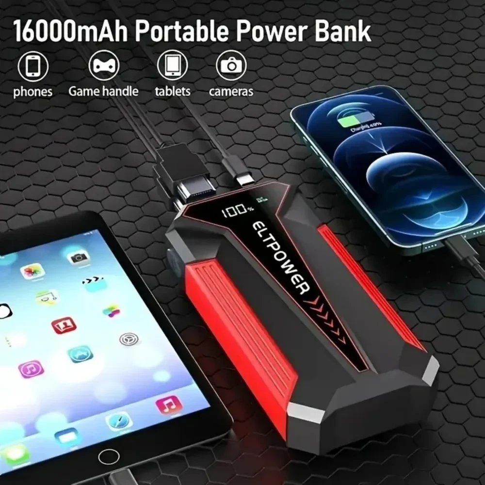 Jump Starter 300A Peak Jump Starter Battery Pack