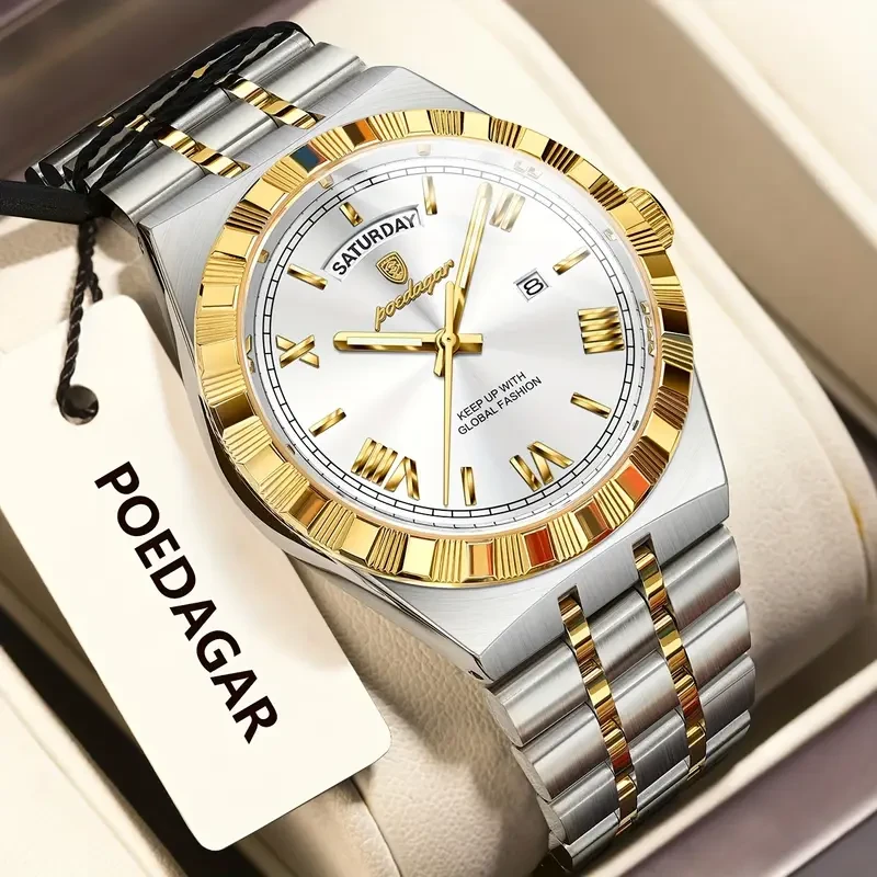 Business Trend Waterproof Quartz Wristwatch