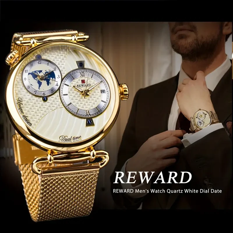 Classic Business Quartz Wristwatch for Men