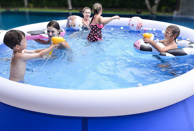 huge swimming pools