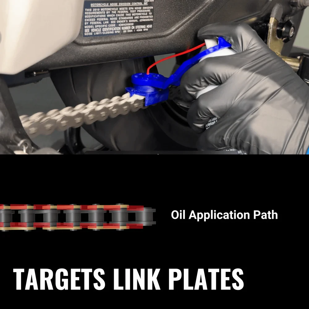 Oinker™ Precision Chain Lube Applicator for Motorcycles