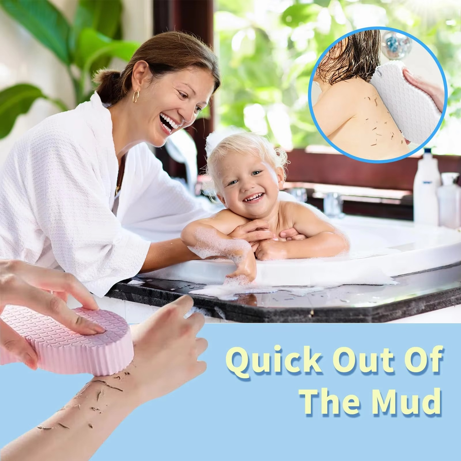 Magic™ Exfoliating Dead Skin Remover Sponge: The Ultimate Reusable Body Scrubber