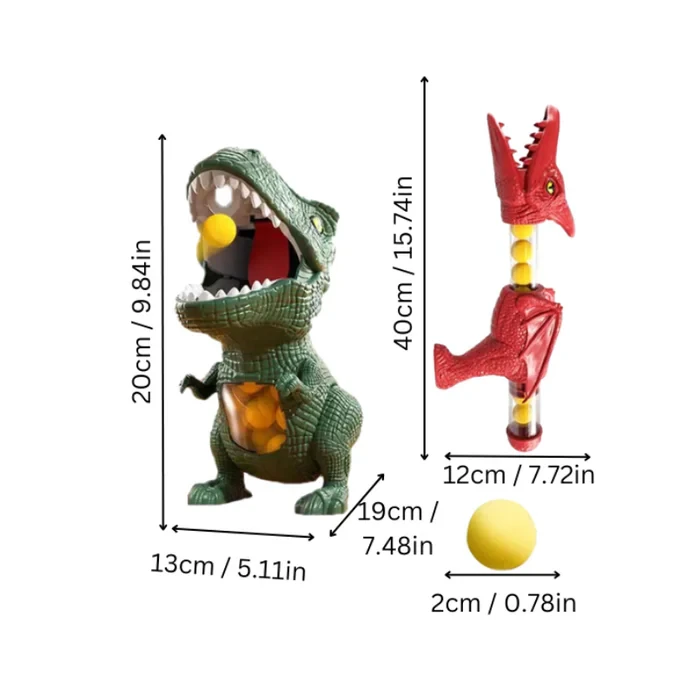 ChompShot™ Foam Ball Blaster with Dino Target