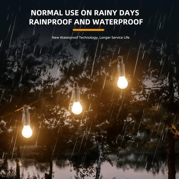 Solar Tent Lights USB Rechargeable Led Camping Lantern