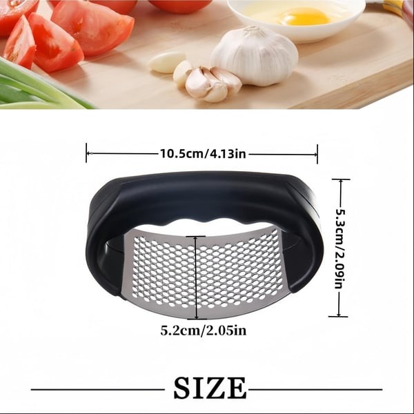 CrushEase™ Garlic Rocker – Effortless Garlic & Ginger Mincer