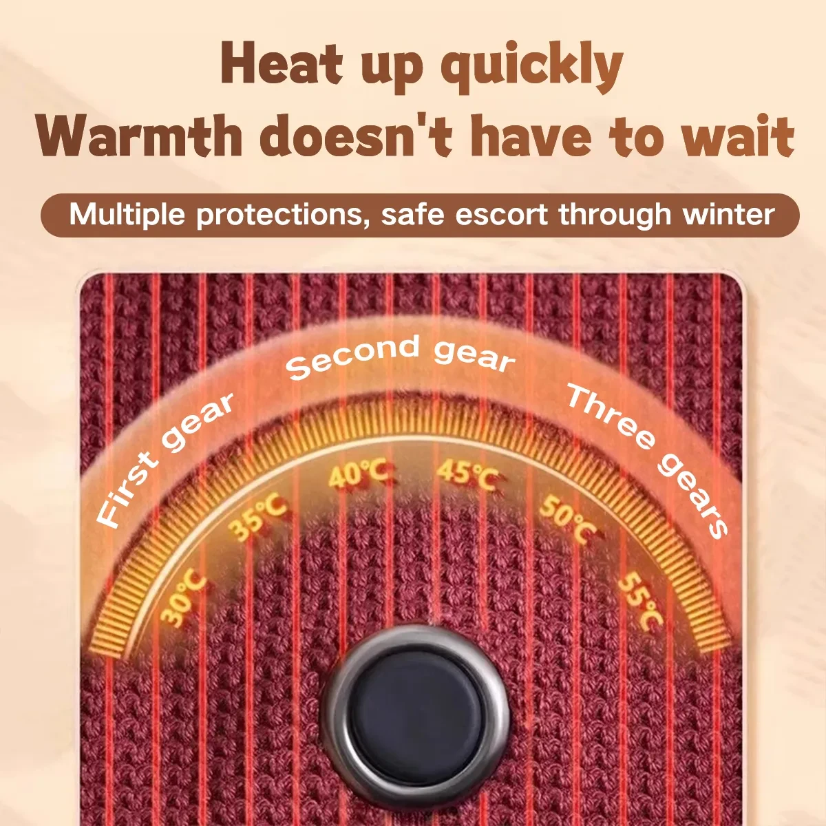 WarmWave™ Portable Heated Shawl Wrap