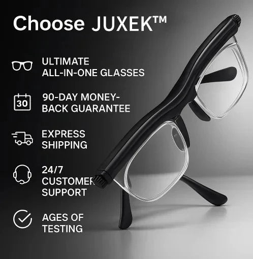 JUXEK™【ADJUSTABLE FOCUS GLASSES】See Every Moment Clearly