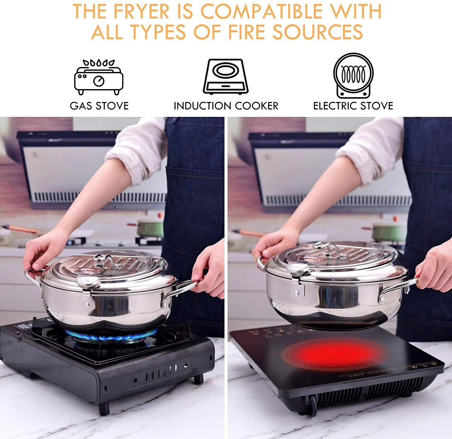 Jouvane™ Japanese Frying Pot