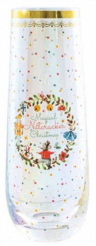 **NUTCRACKER STEMLESS CHAMPAGNE GLASS