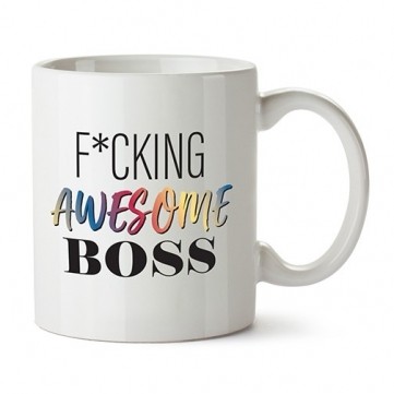 AWESOME BOSS MUG 12OZ