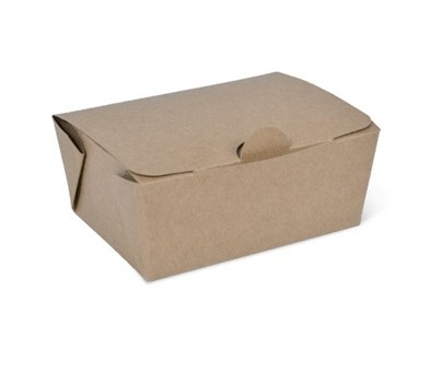 BOXES TAKEAWAY BROWN EXTRA SMALL 400s (DETPAK L036S0010)