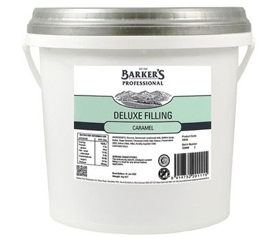 CARAMEL DELUX FILLING 5KG (BARKERS 72916)