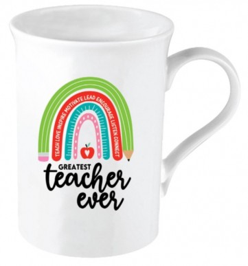 GREATEST TEACHER EVER MUG 310ML