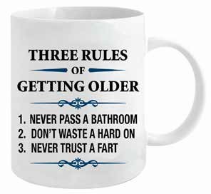GETTING OLDER 12OZ MUG