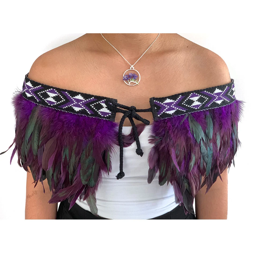 Korowai Cape Purple