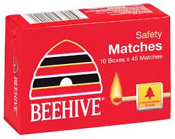 MATCHES 10s/PKT (BEEHIVE)