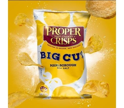 CHIPS BIG CUT SEA SALT 40GM 18s (PROPER CRISPS 21341)