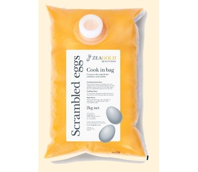 EGG SCRAMBLED MIX CAGE FREE PASTEURISED 2KG (ZEAGOLD)[FZN]