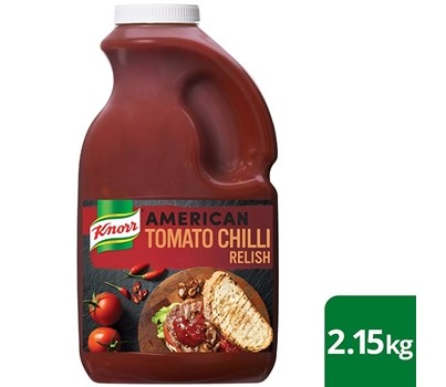 RELISH AMERICAN TOMATO CHILLIGF 2.15KG(KNORR WORLD CUSINE)