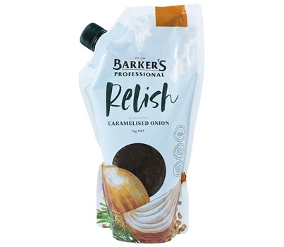 RELISH CARAMELISED ONION 1KG (BARKERS 76979)