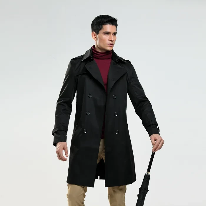 Raincoat Over Suit