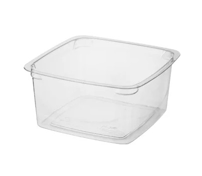 CONTAINERS REVEAL SQUARE CLEAR 250ML 25s/SLV (CASTAWAY)